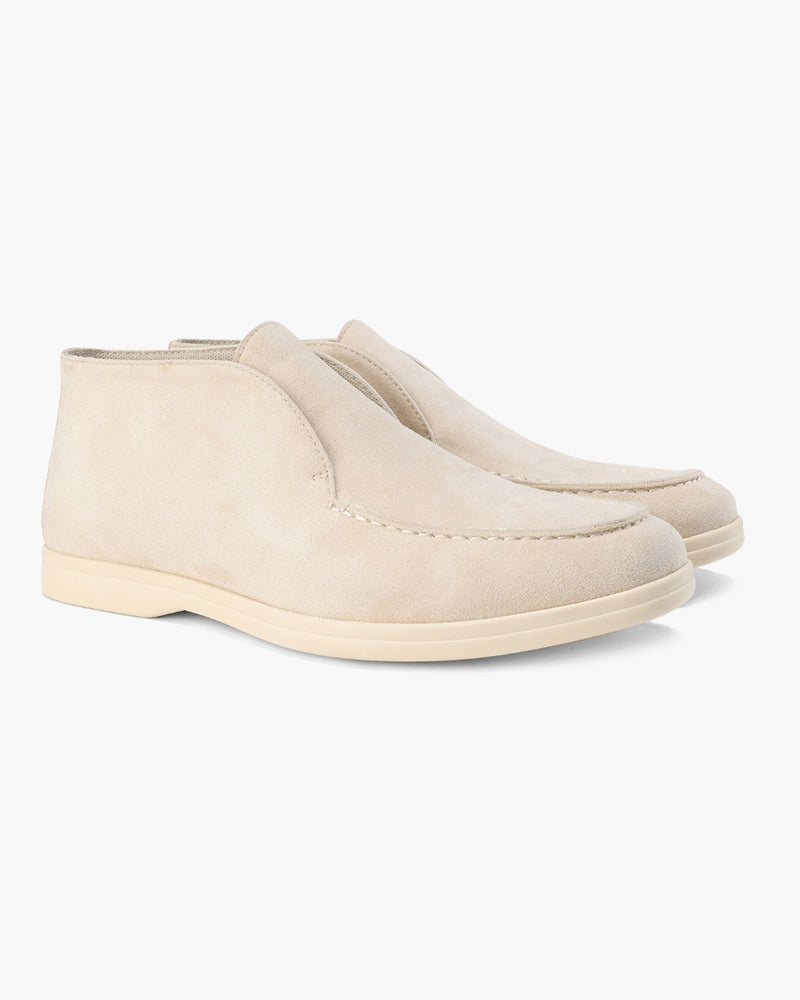 Old Money Mocassini in Pelle Suede Alta
