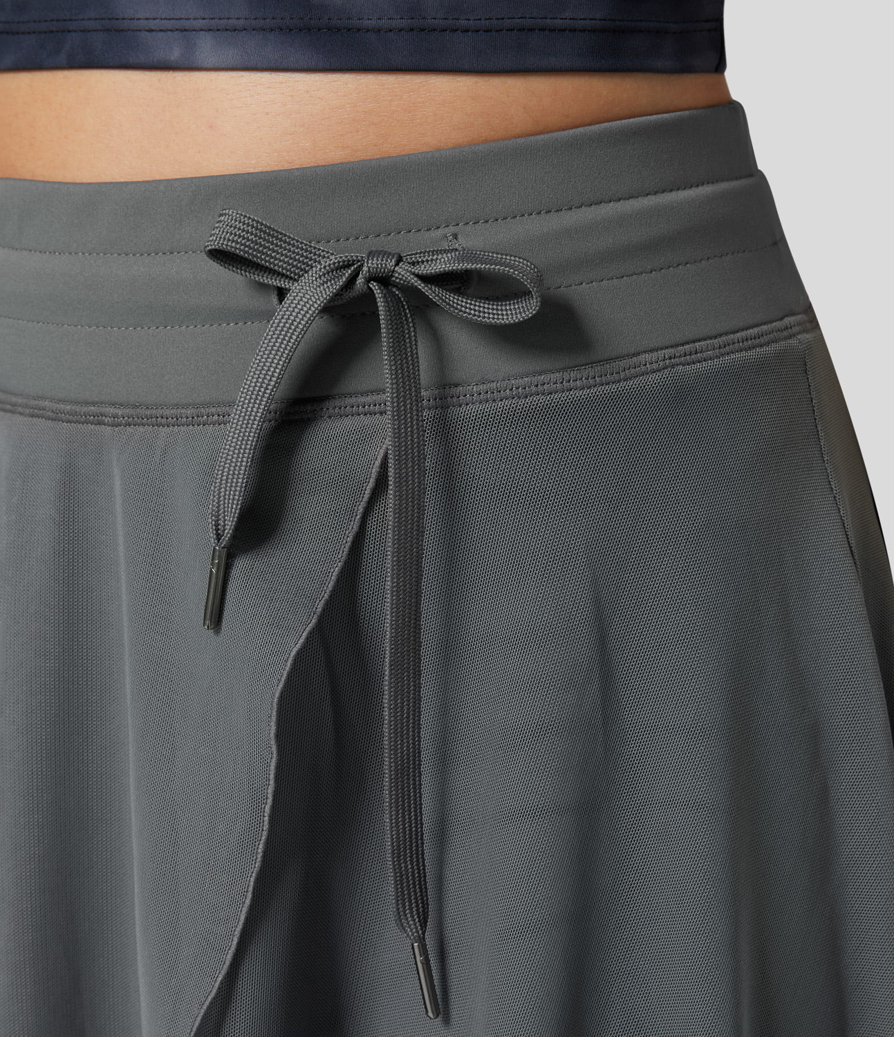 Viviana – Gonna midi con spacco e pantaloncino intern