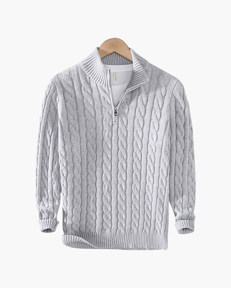 Maglione Verbier a Mezzo Zip