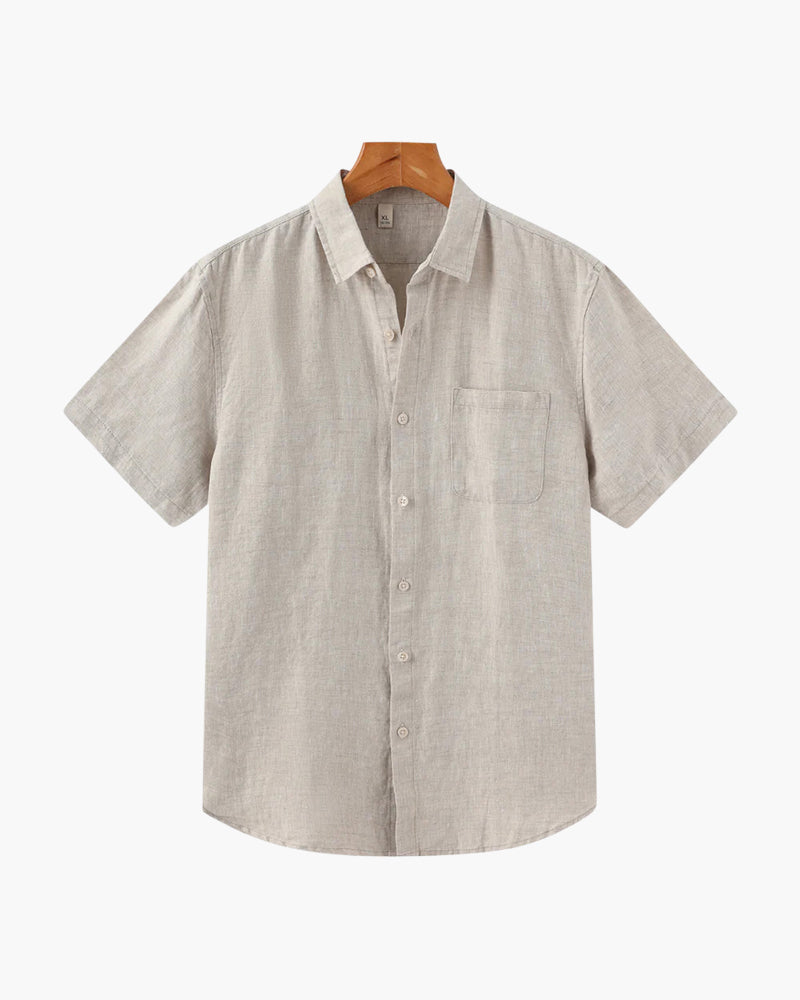 Città del Capo - Camicia di Lino (Manica Corta)