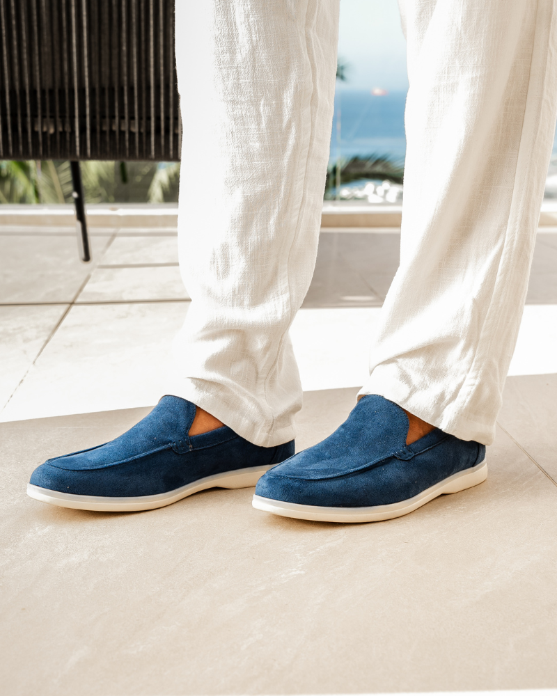 Loafers in Suede Old Money
