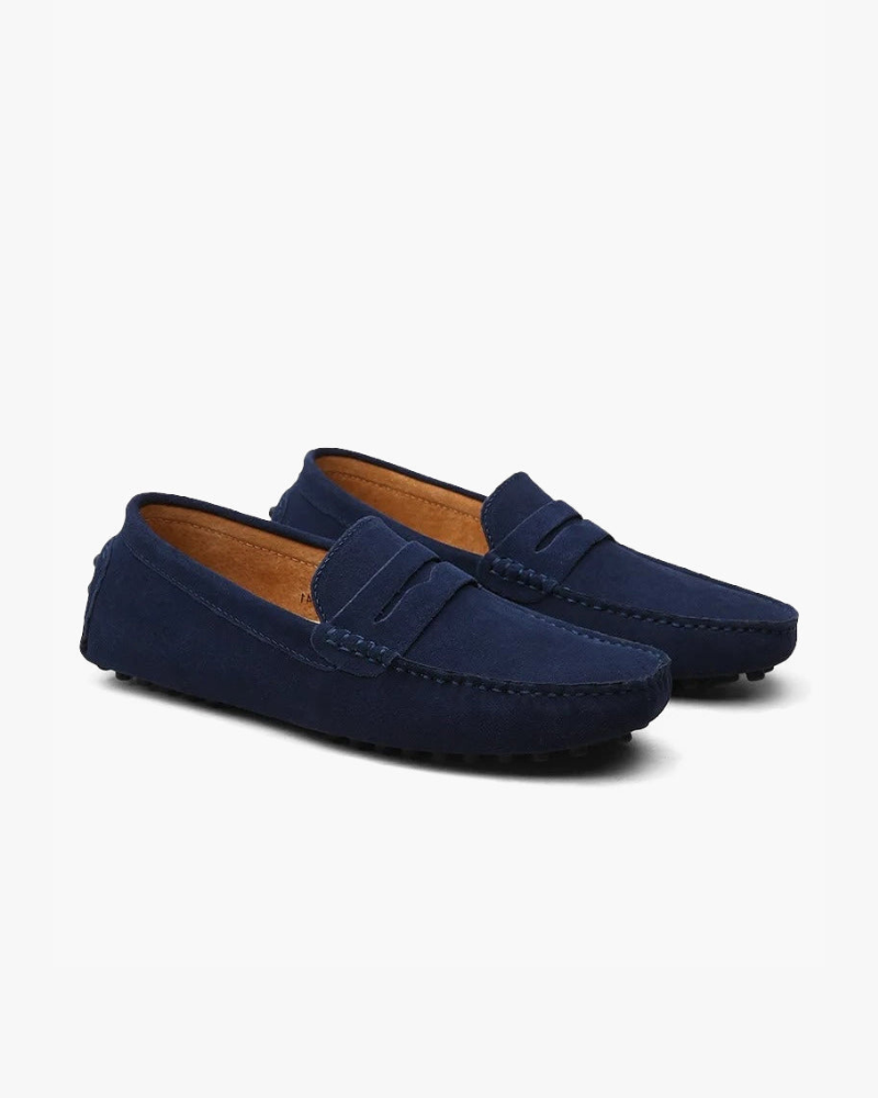 Moccasini in Pelle Scamosciata