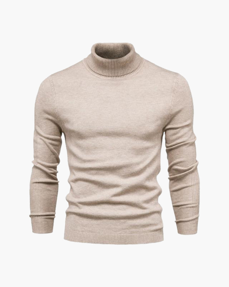 Gstaad Maglione Collo Alto in Lana Merino