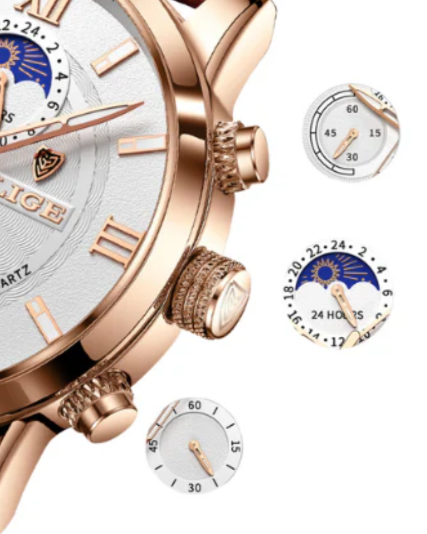Orologio Classico di Lugano (Impermeabile)
