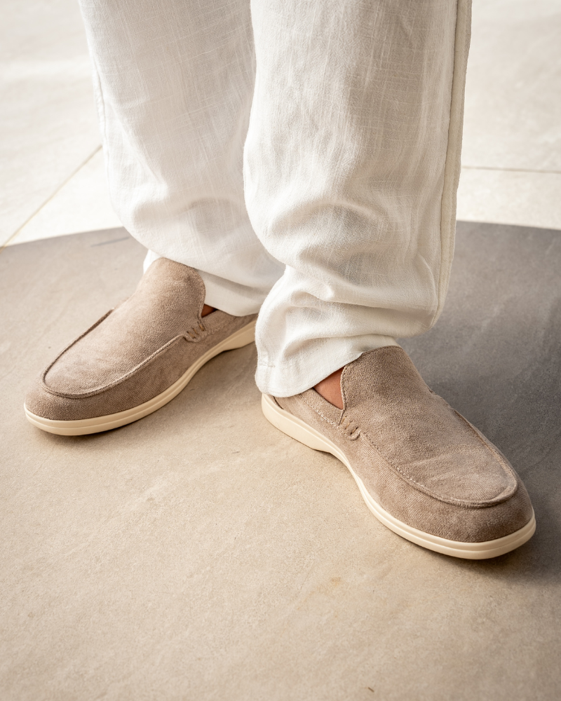 Loafers in Suede Old Money