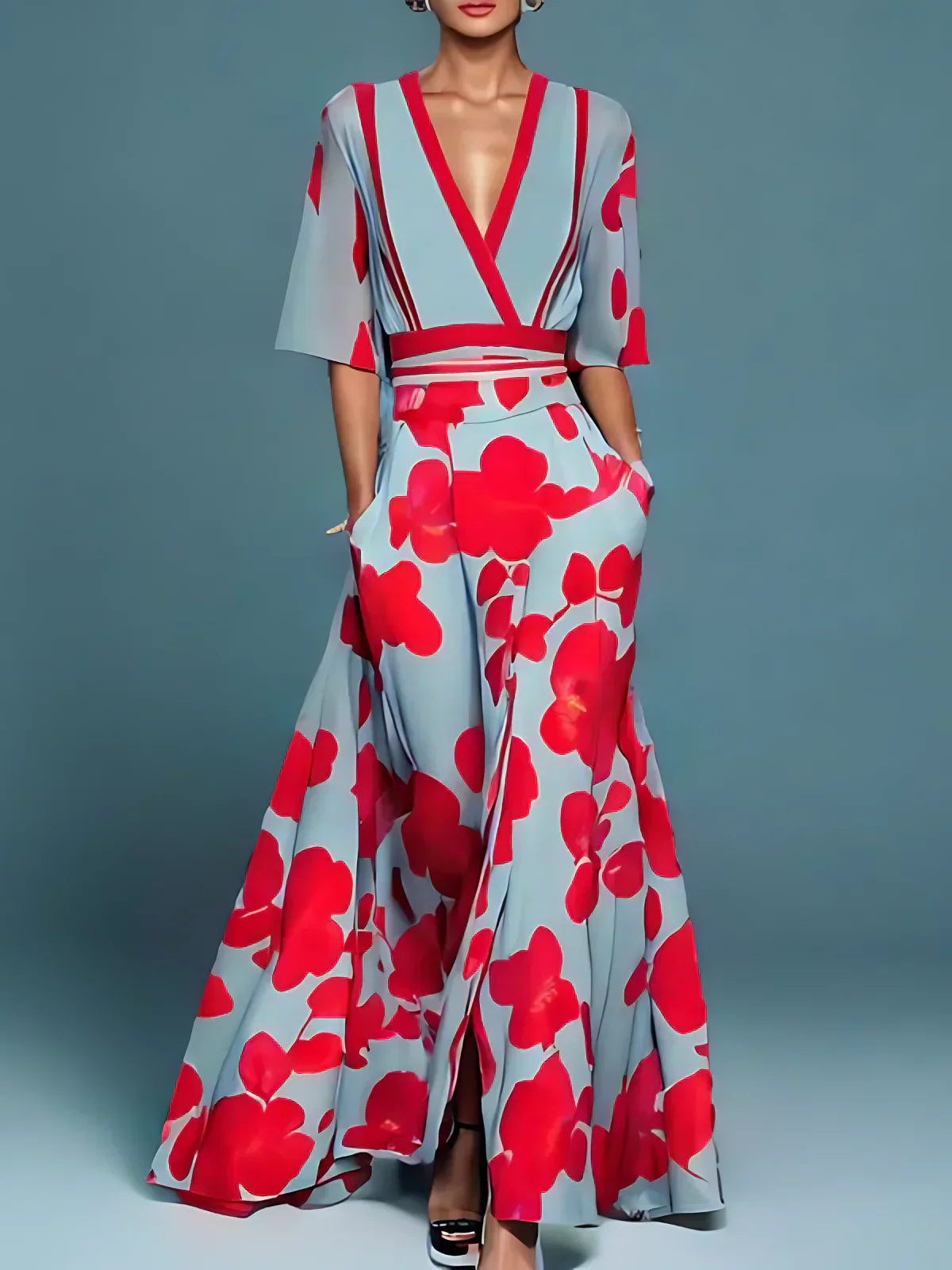 Leora | Elegant dress with sleeves