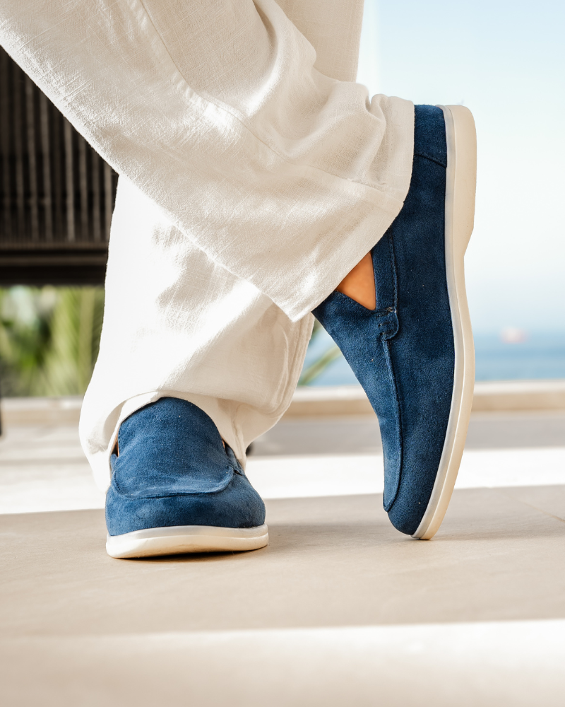 Loafers in Suede Old Money
