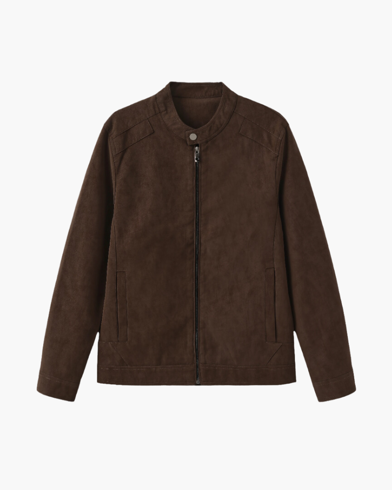 Giacca in Pelle Suede Estate
