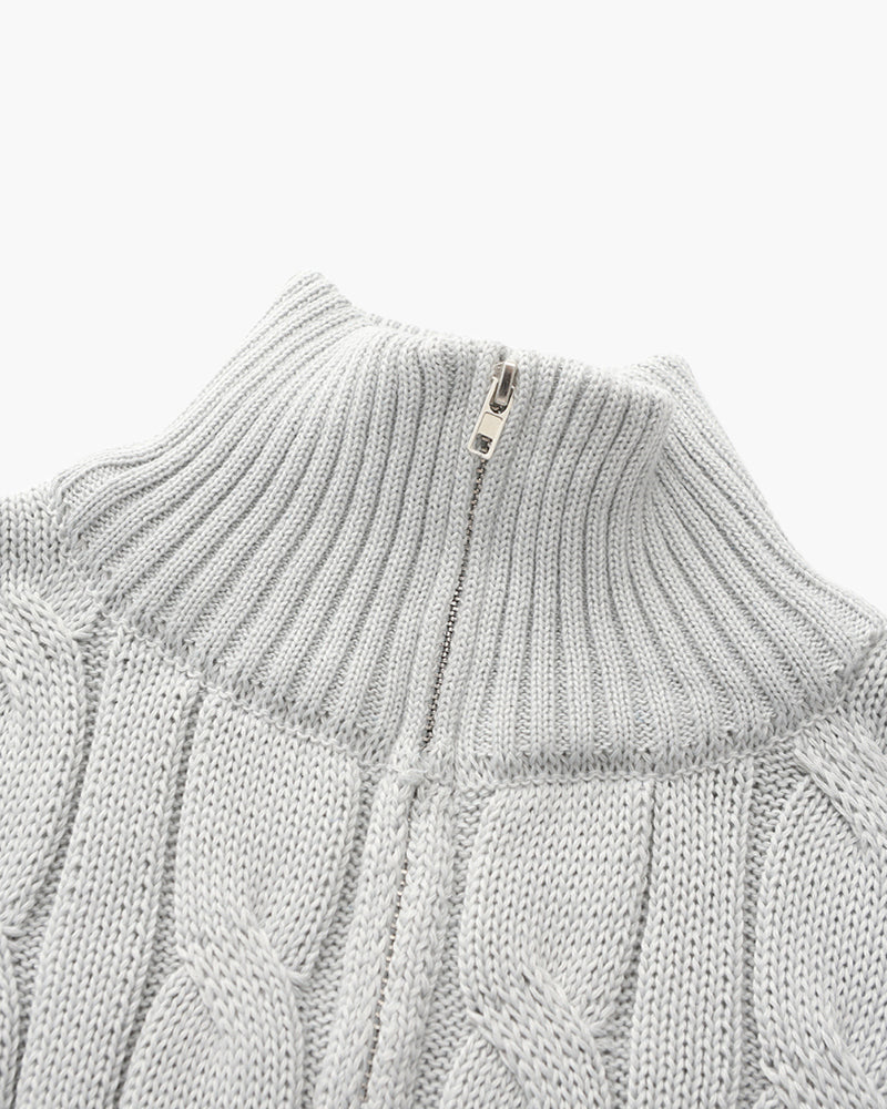 Maglione Verbier a Mezzo Zip