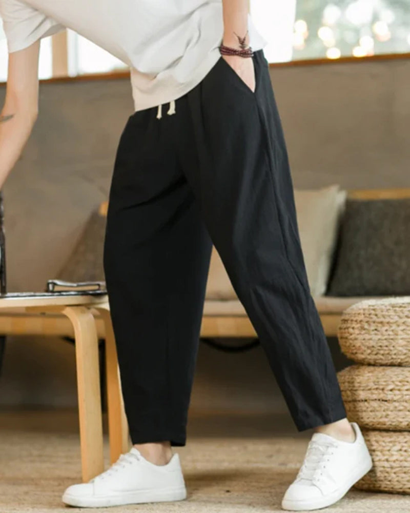 Pantaloni in Cotone Cancun
