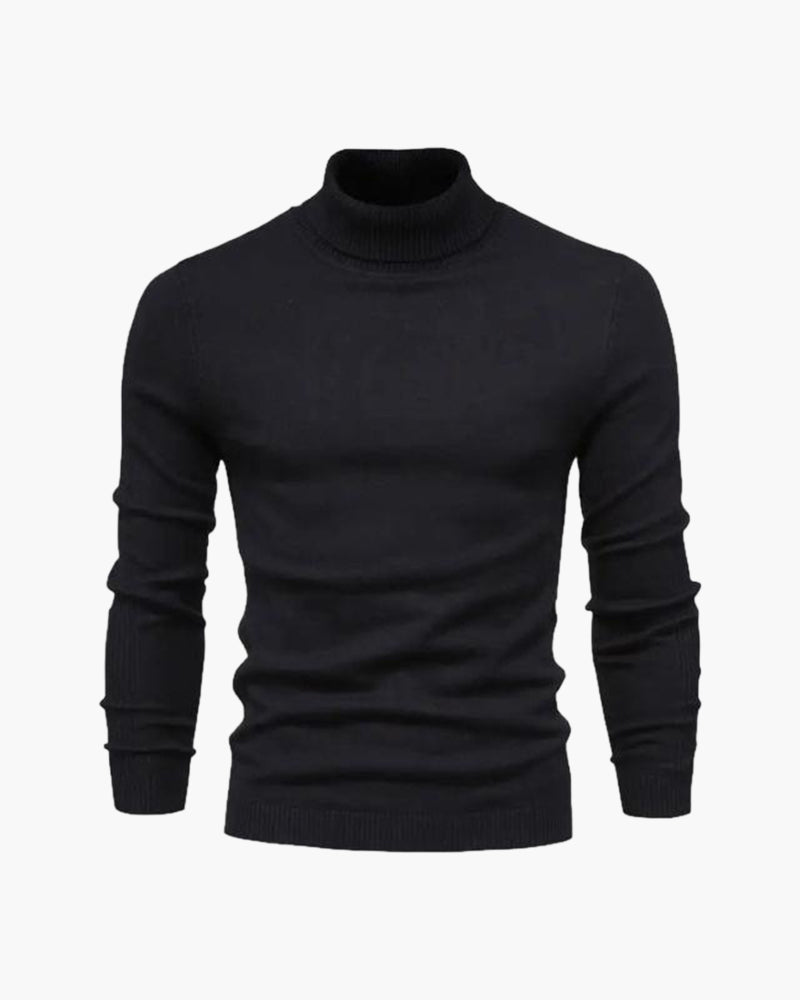 Gstaad Maglione Collo Alto in Lana Merino