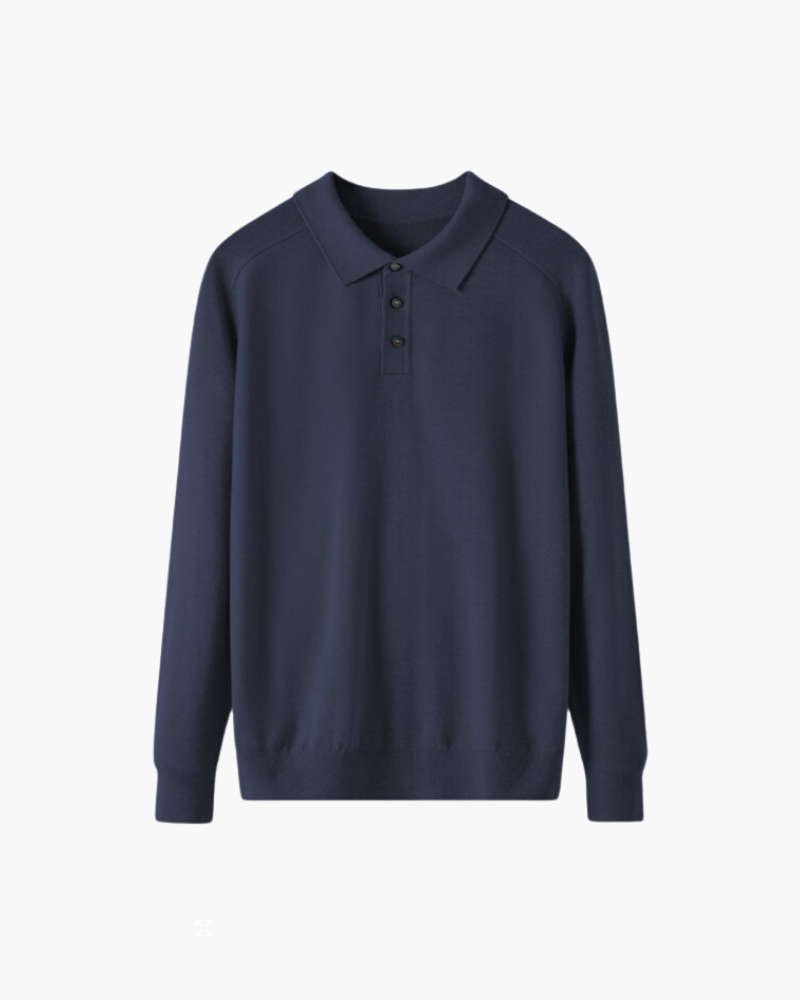 Polo in 100% Lana Pregiata