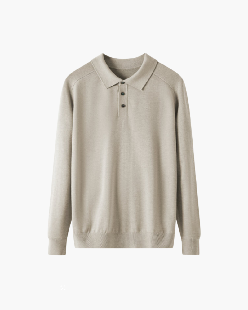 Polo in 100% Lana Pregiata