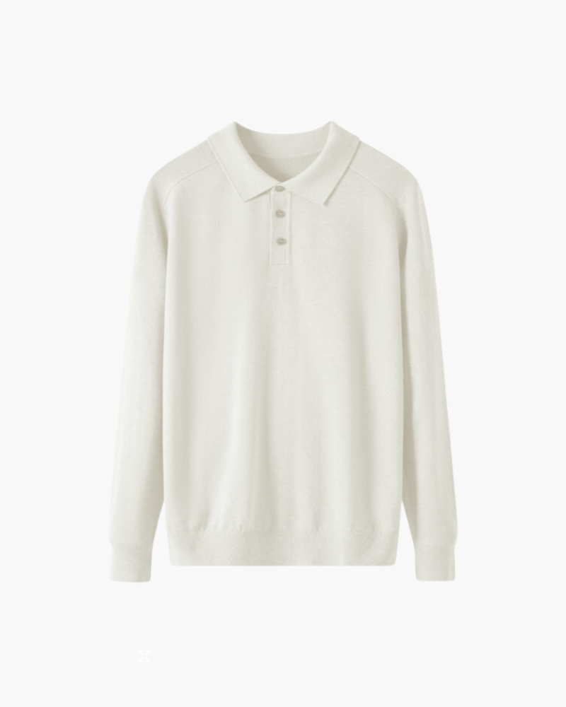Polo in 100% Lana Pregiata