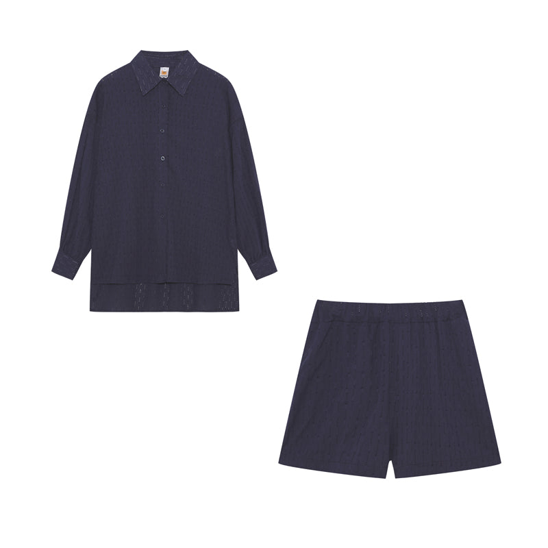 Eleganza di Maud | Luxe Chic Shirt & Short Set – Effortless Italian Sophistication for the Fashion-Forward