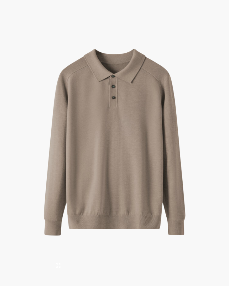 Polo in 100% Lana Pregiata