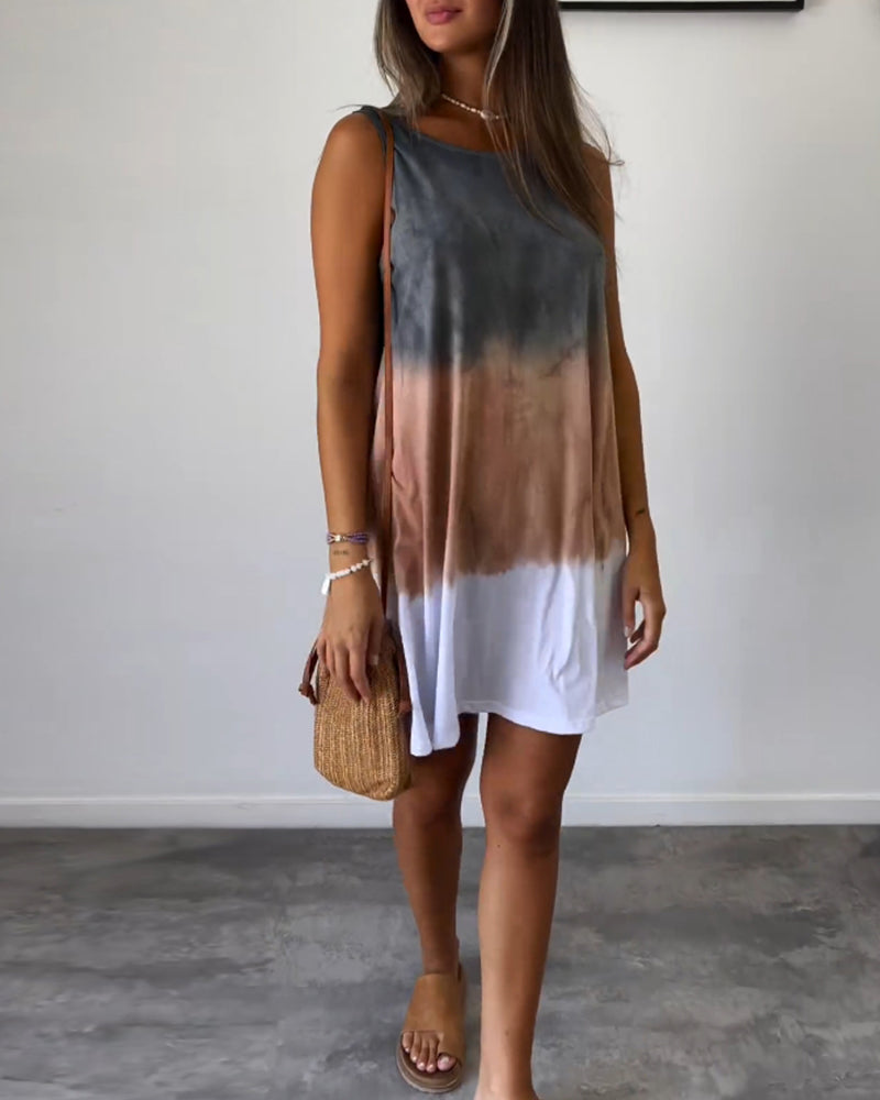 Rosalia Elegante: Luxury Sleeveless Casual Dress – Embrace Effortless Sophistication