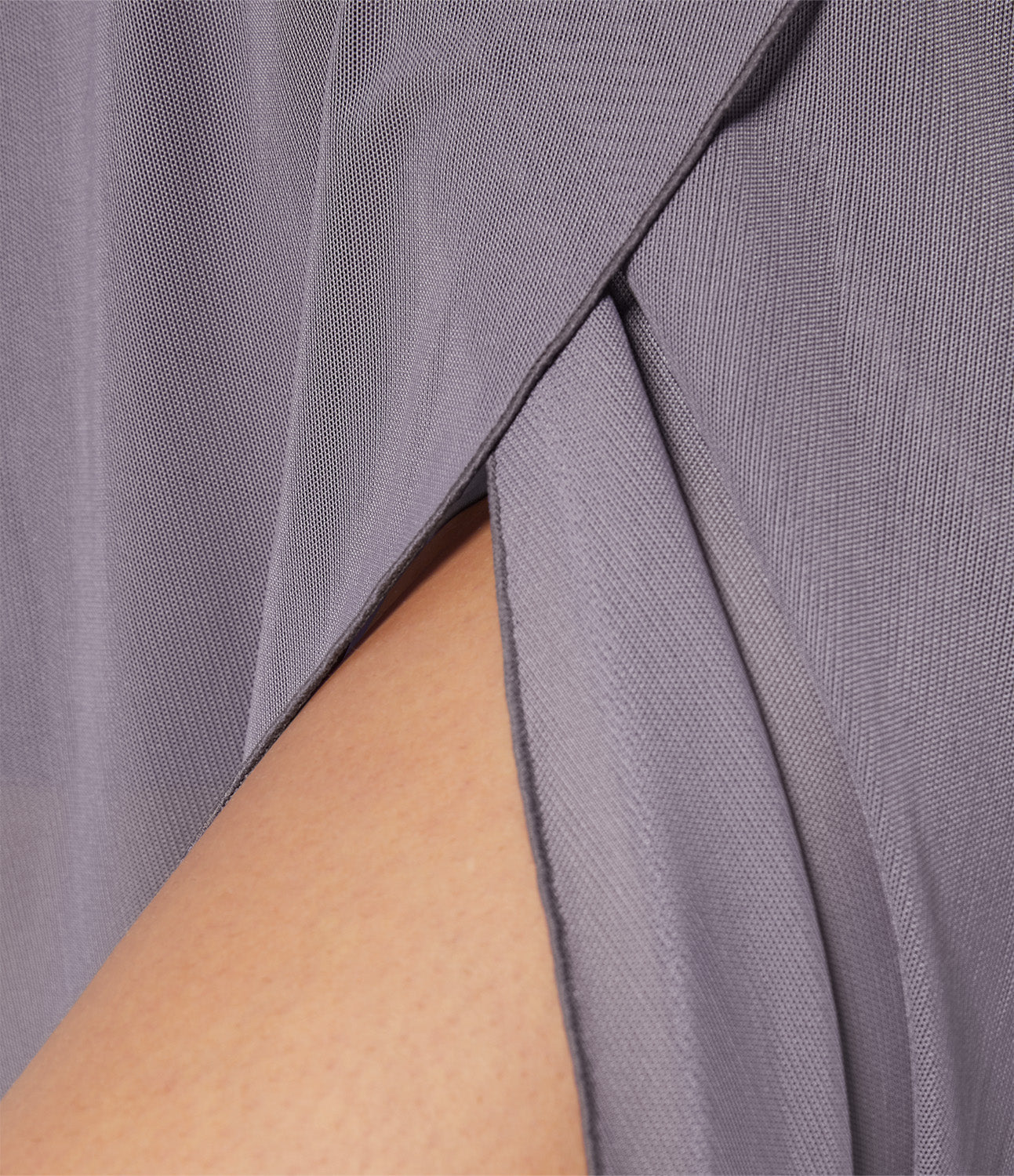 Viviana – Gonna midi con spacco e pantaloncino intern