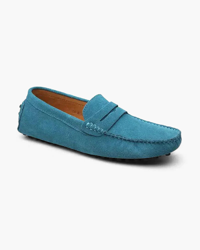 Moccasini in Pelle Scamosciata