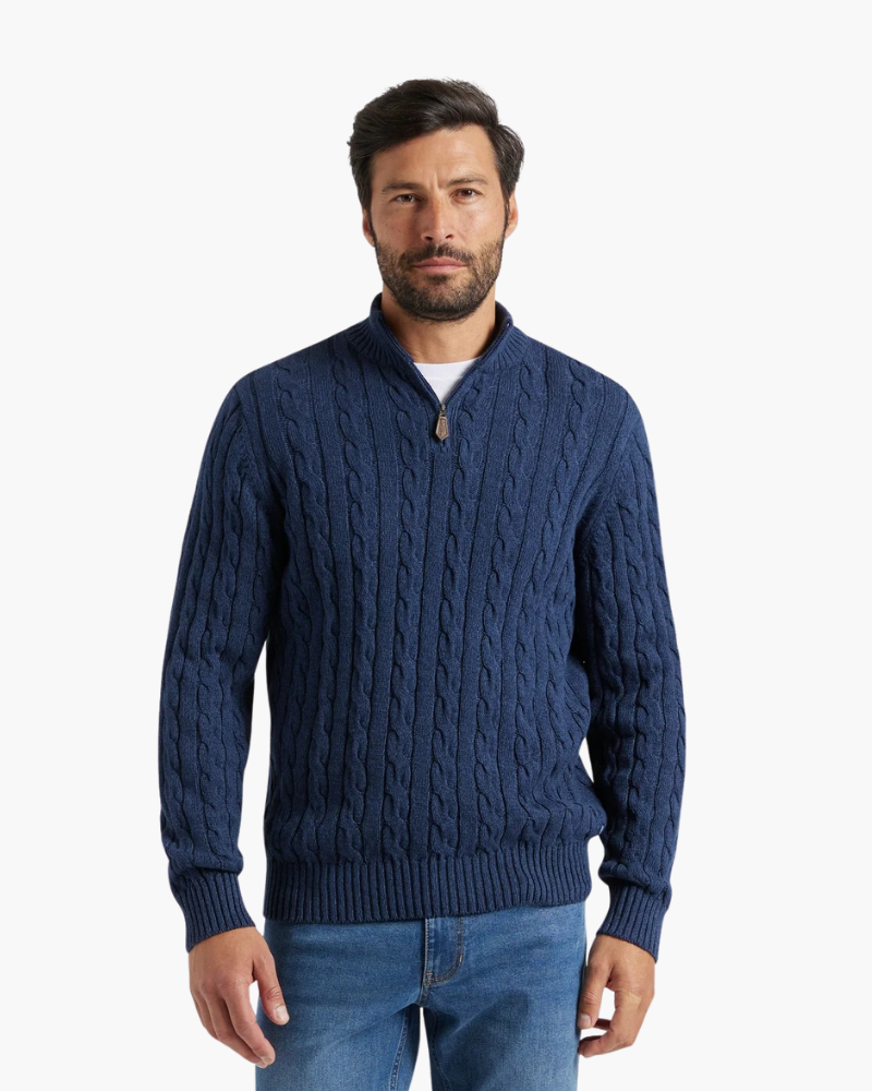 Maglione Verbier a Mezzo Zip