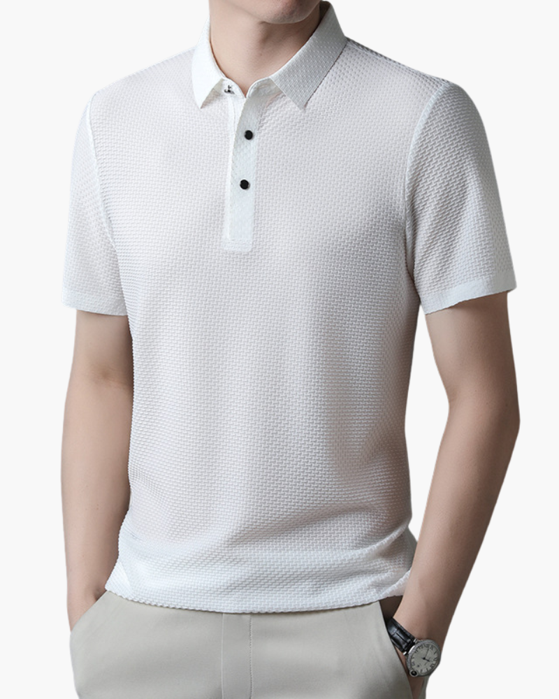 Polo in Seta Prestigio (Antirughe)