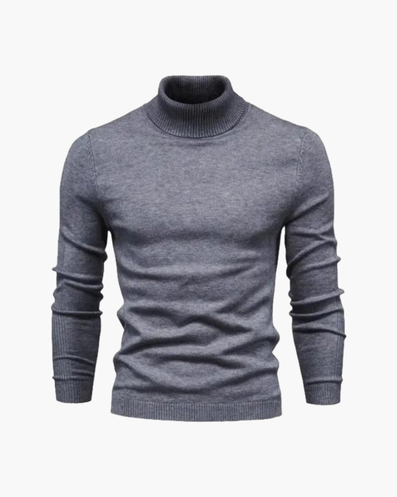 Gstaad Maglione Collo Alto in Lana Merino