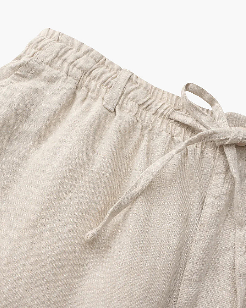 Casablanca - Pantaloni Corti in Lino Premium