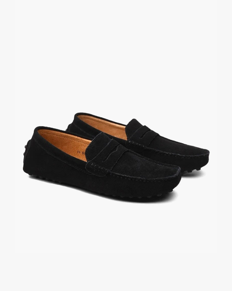Moccasini in Pelle Scamosciata