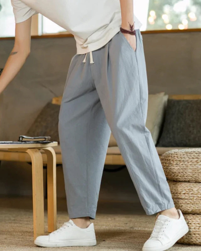 Pantaloni in Cotone Cancun
