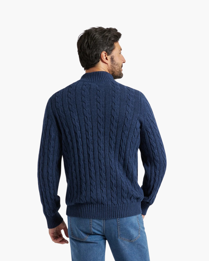Maglione Verbier a Mezzo Zip