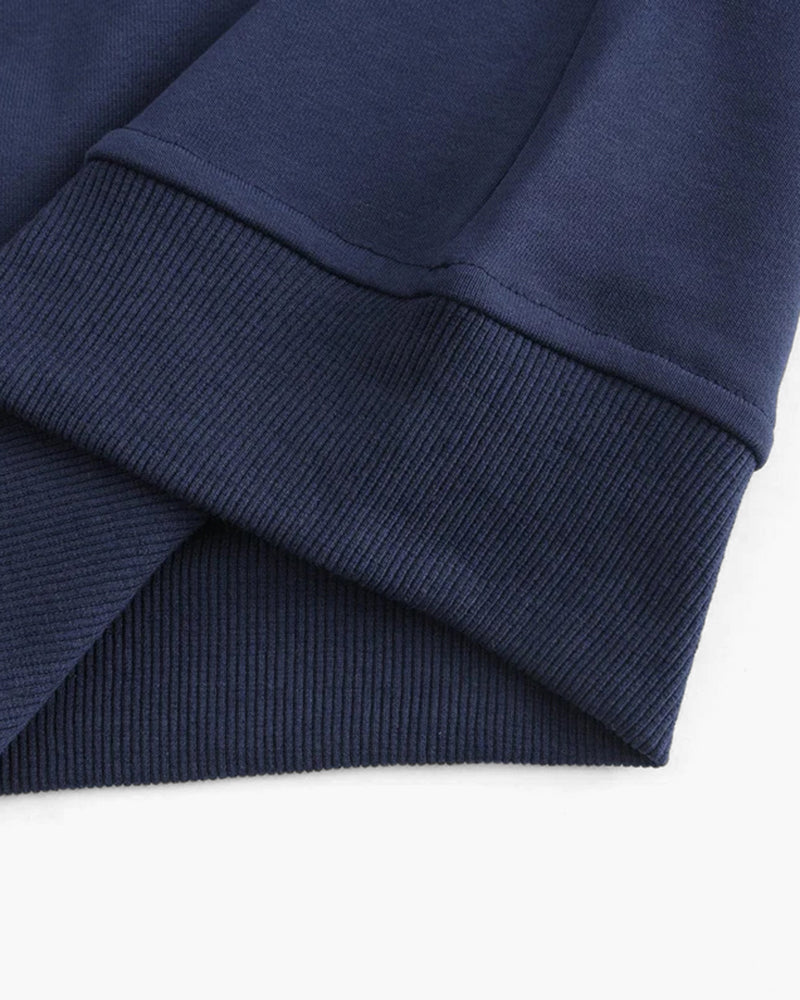 Felpa con Zip in Cotone di Miami
