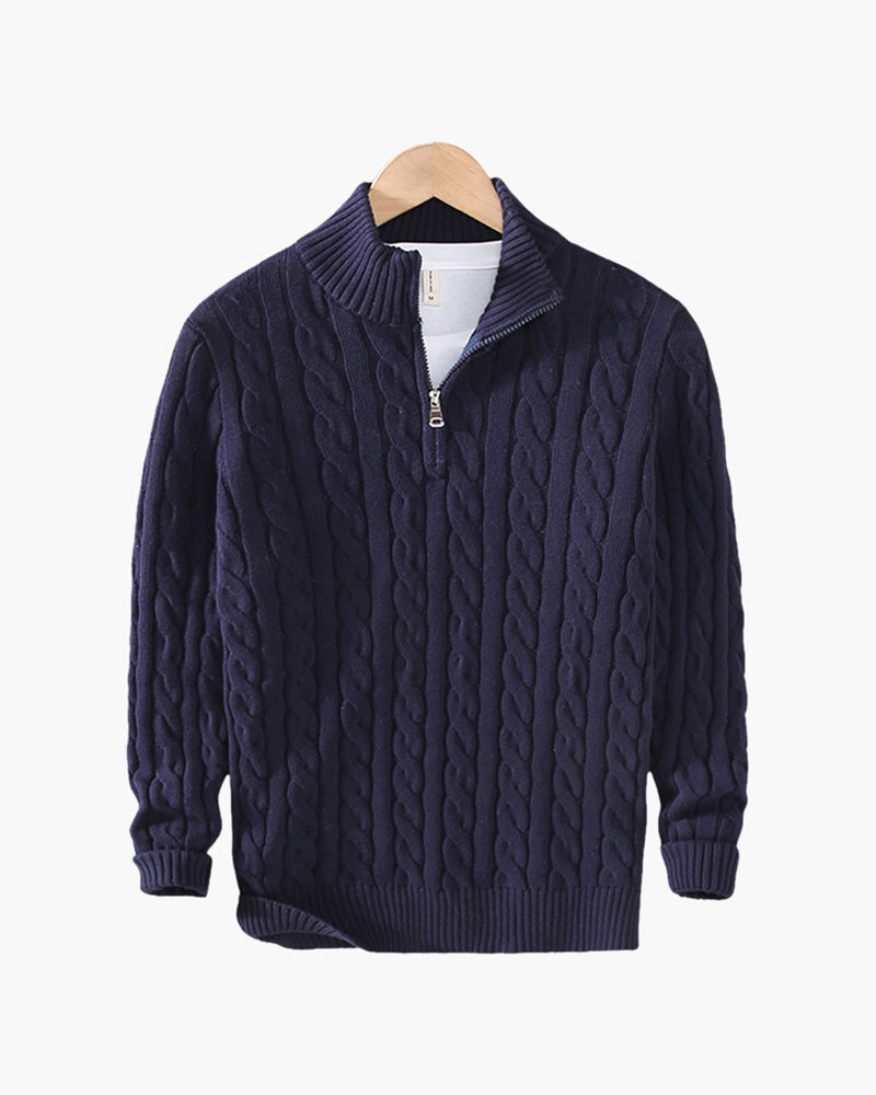 Maglione Verbier a Mezzo Zip
