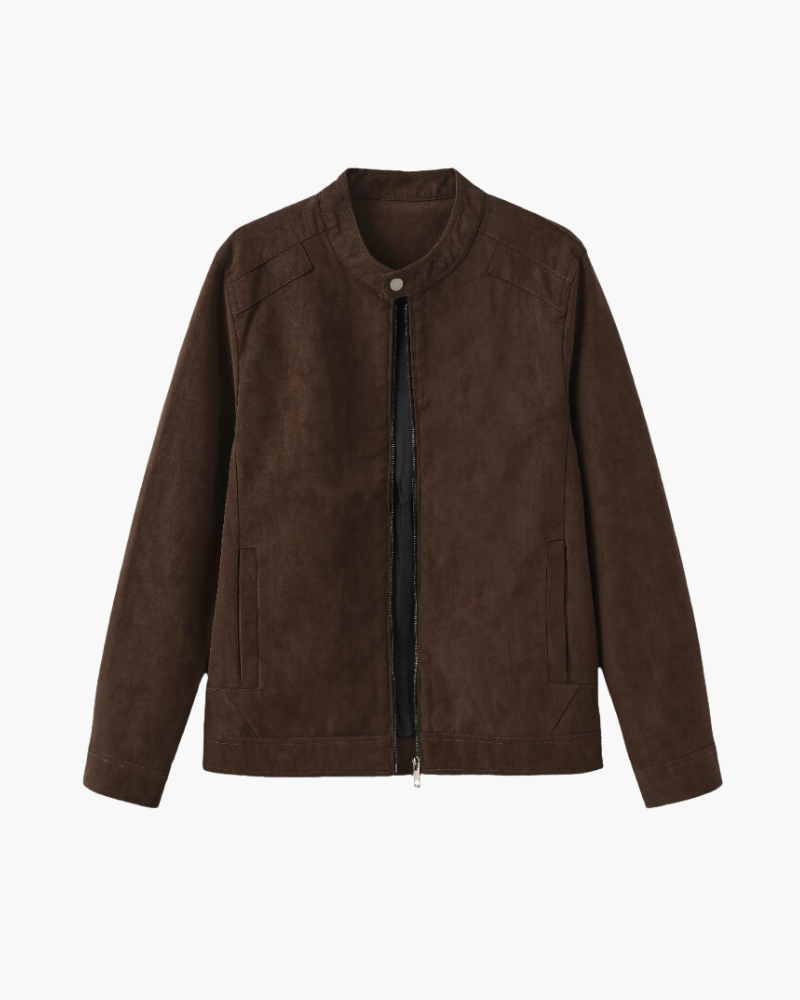 Giacca in Pelle Suede Estate