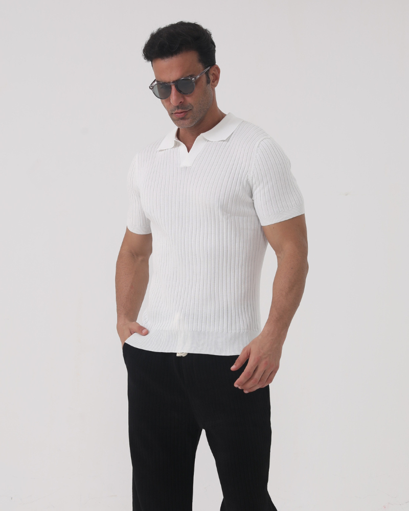 Florence - Polo in Cotone Righe