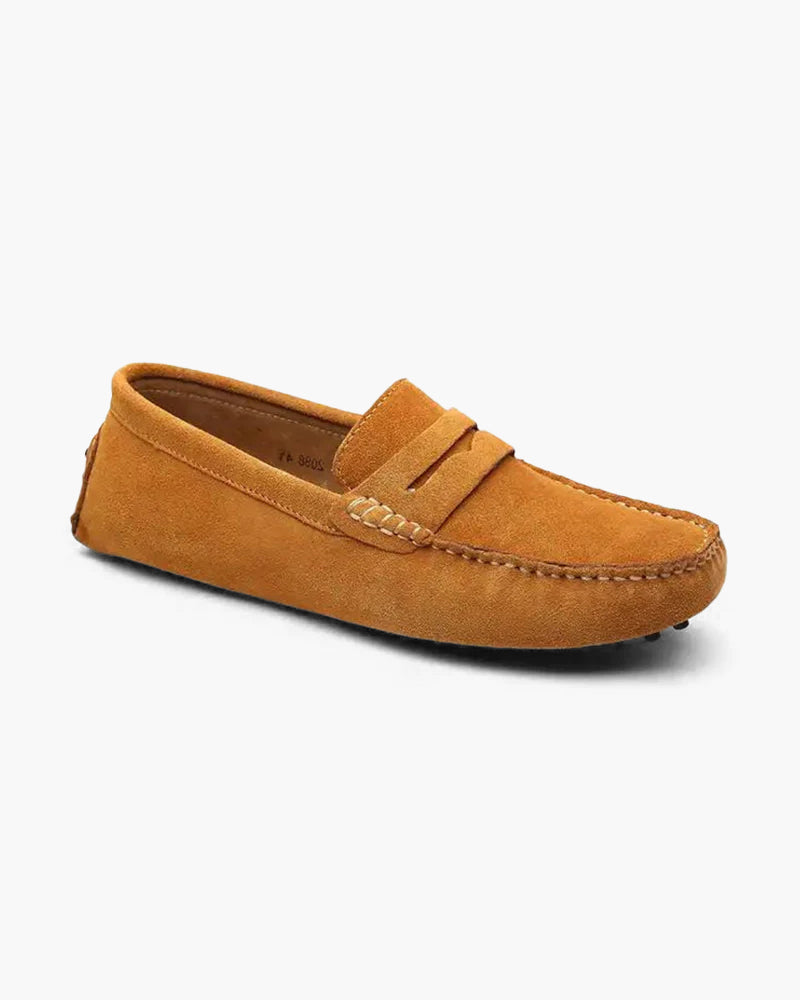 Moccasini in Pelle Scamosciata
