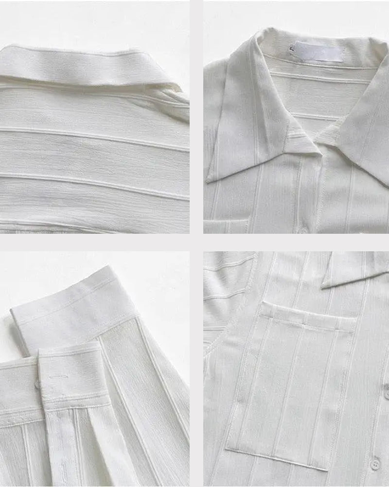 Camicia a Righe ST Tropez