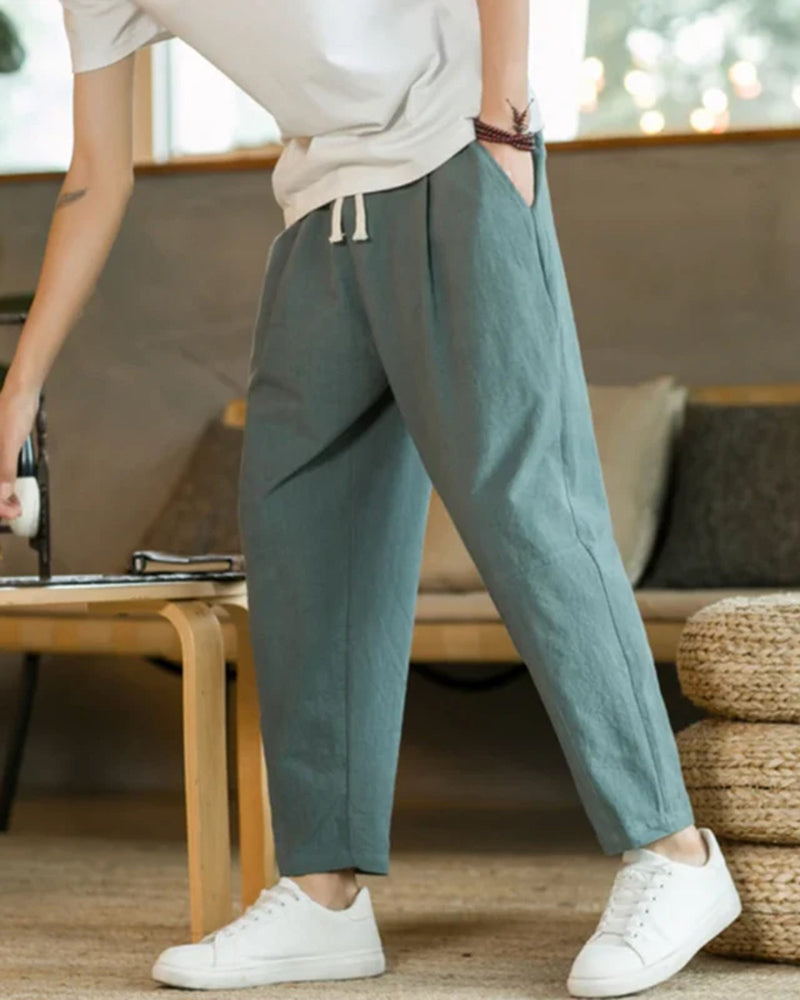 Pantaloni in Cotone Cancun
