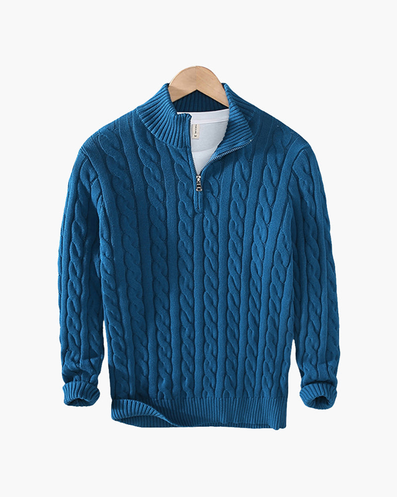 Maglione Verbier a Mezzo Zip