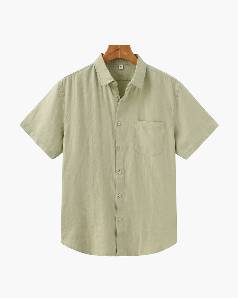 Città del Capo - Camicia di Lino (Manica Corta)