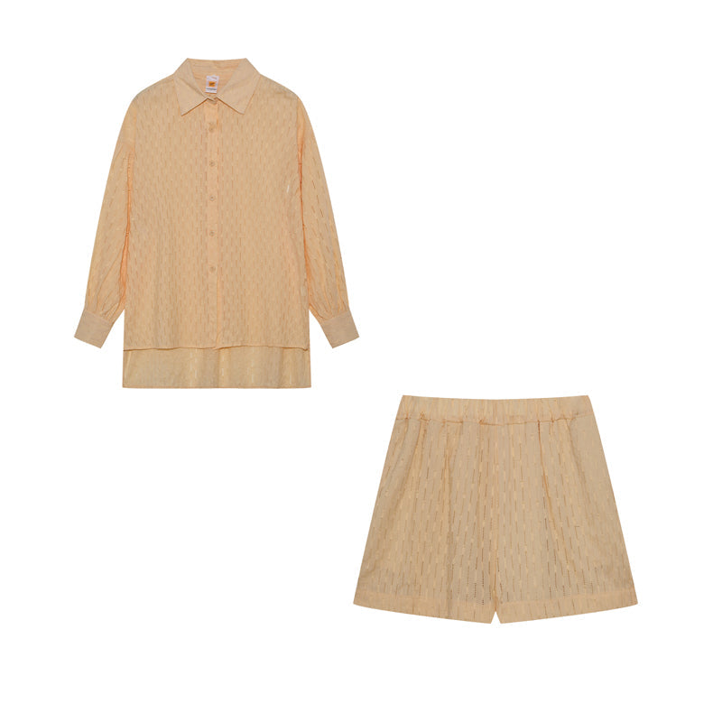Eleganza di Maud | Luxe Chic Shirt & Short Set – Effortless Italian Sophistication for the Fashion-Forward
