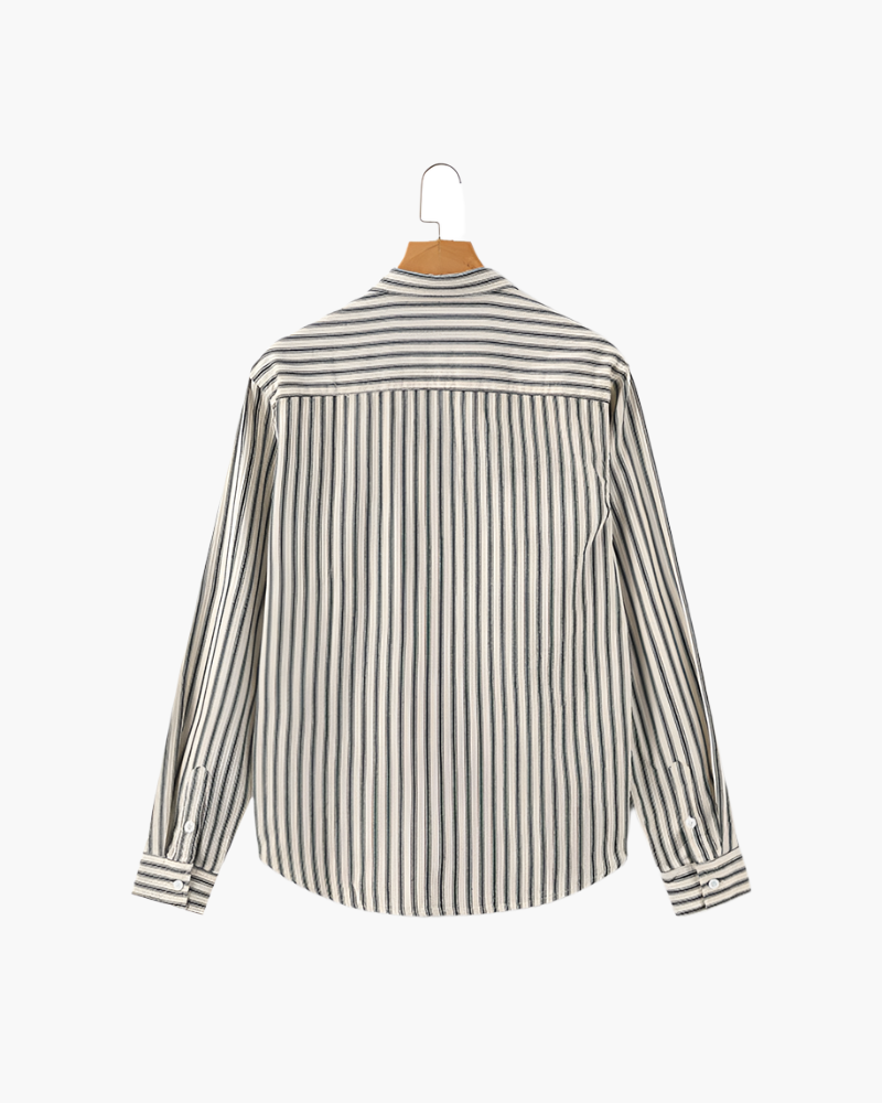 Camicia a Righe da Uomo