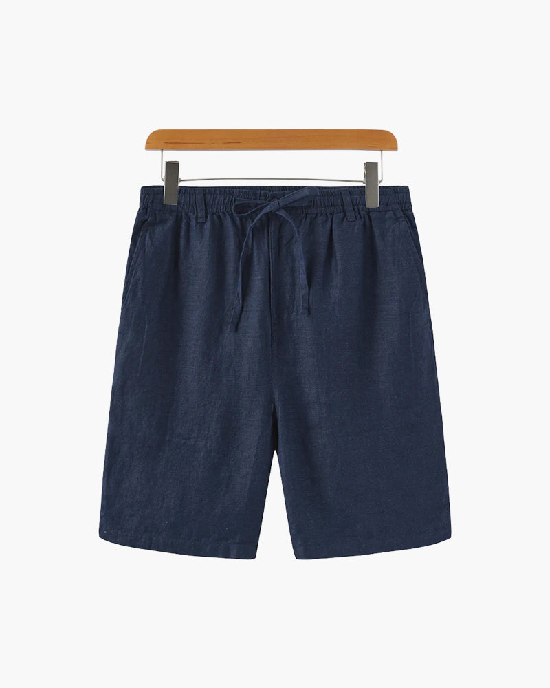 Casablanca - Pantaloni Corti in Lino Premium