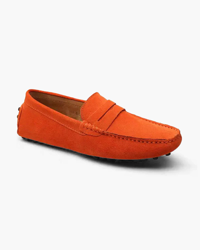 Moccasini in Pelle Scamosciata