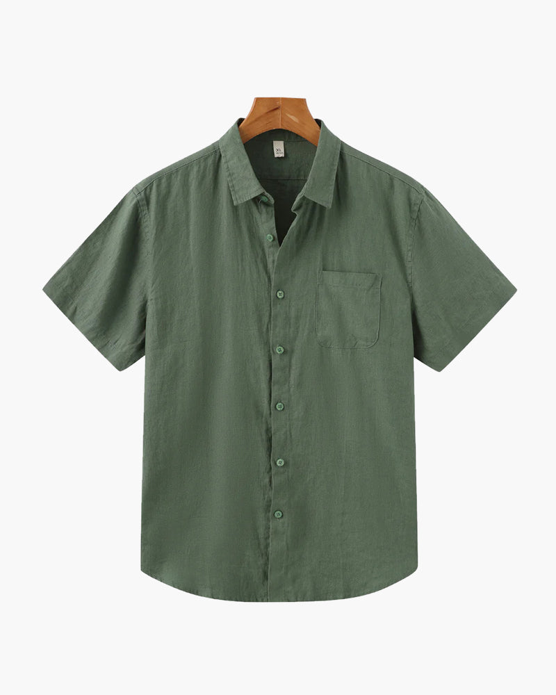 Città del Capo - Camicia di Lino (Manica Corta)