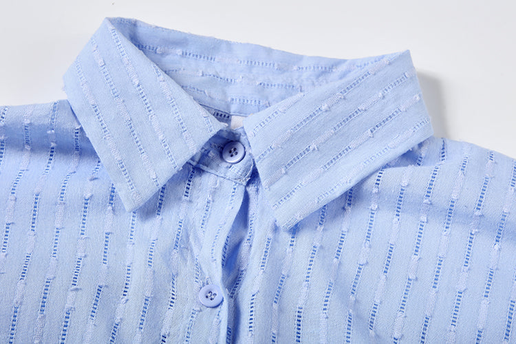 Eleganza di Maud | Luxe Chic Shirt & Short Set – Effortless Italian Sophistication for the Fashion-Forward
