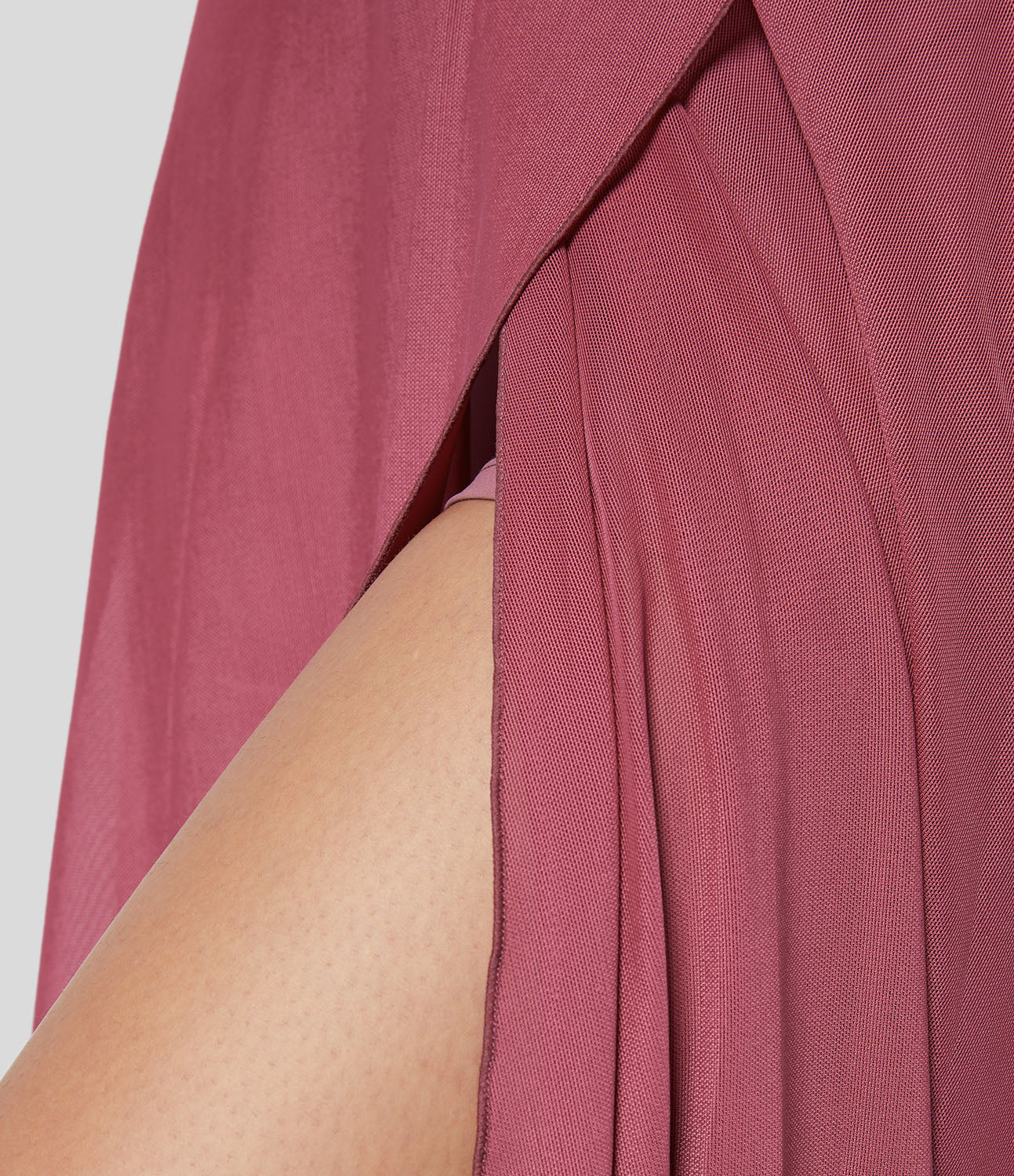 Viviana – Gonna midi con spacco e pantaloncino intern