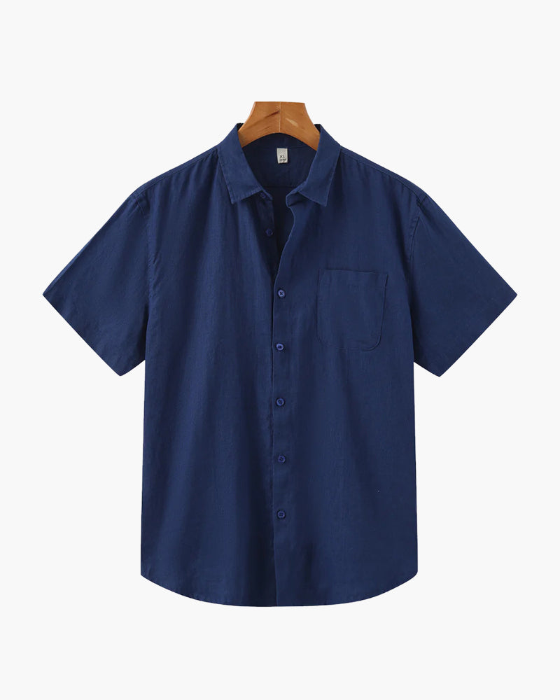 Città del Capo - Camicia di Lino (Manica Corta)
