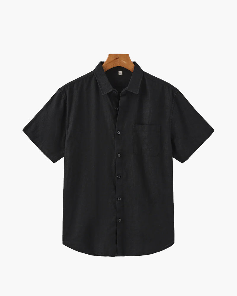 Città del Capo - Camicia di Lino (Manica Corta)