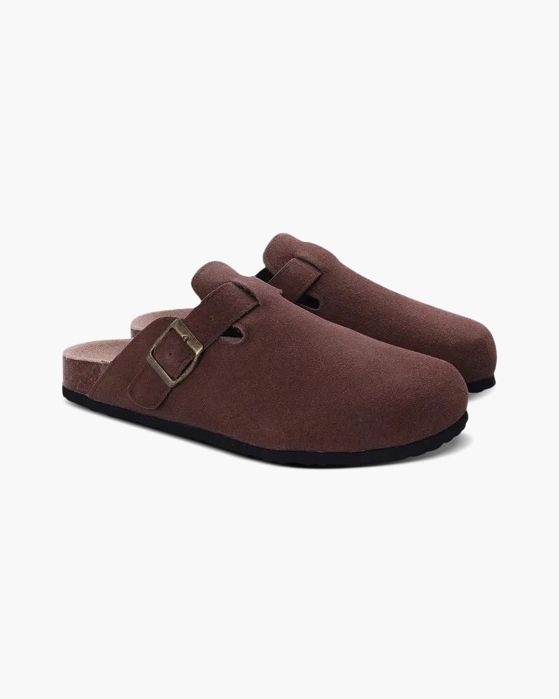 Zoccoli in Suede Old Money