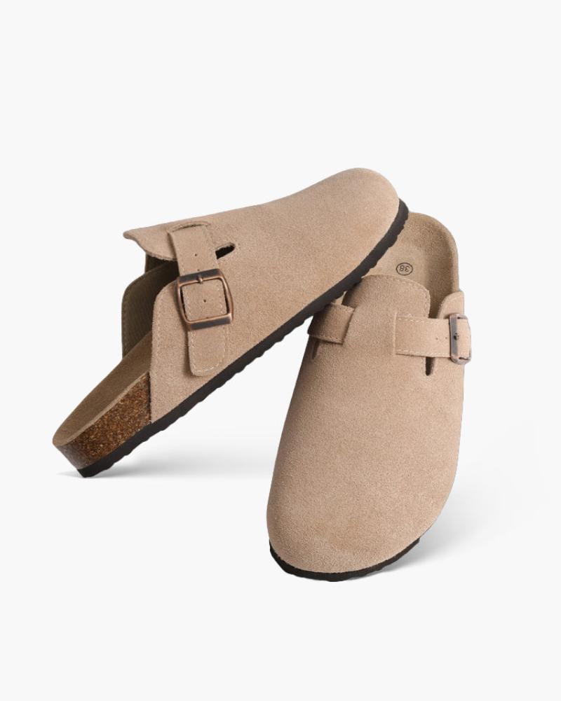 Zoccoli in Suede Old Money